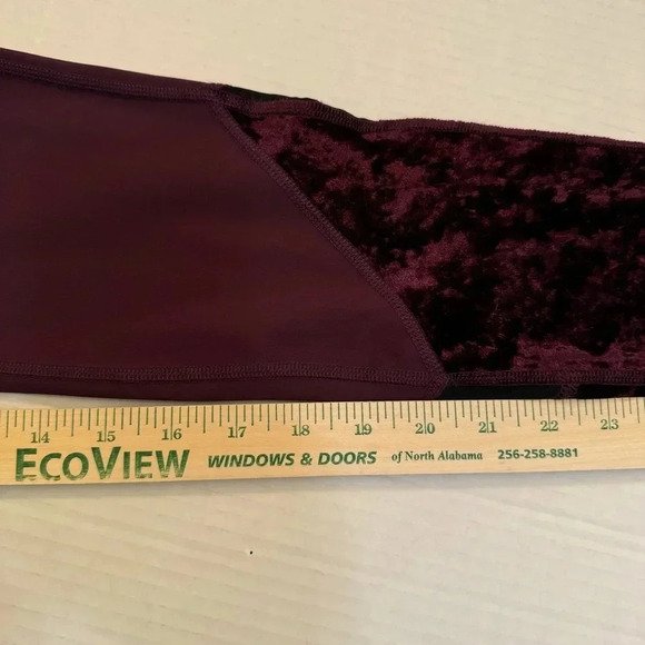 Warrior by Danica Patrick Burgundy Leggings - Picture 6 of 7